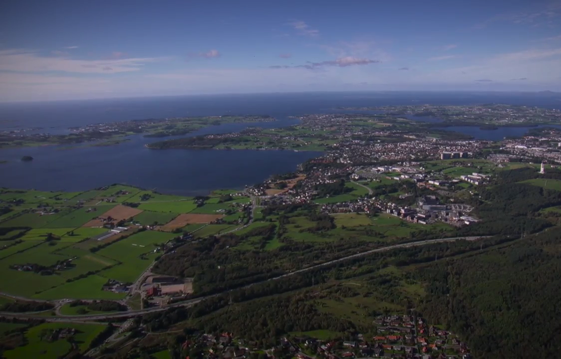 Luftbild Stavanger