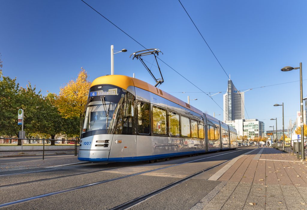 Foto von Straßenbahn